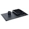 Dacasso Black Bonded Leather 3-Piece Desk Set DF-1437 - alternate 1